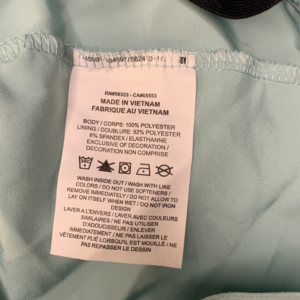 Nike Men's Athletic Shorts - Gray and Light Green - Picture 6 of 11
